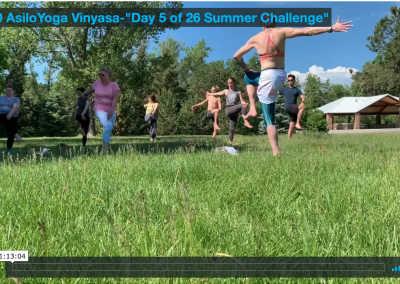 Vinyasa (“backwards”) – Day 5 of 26 Summer Challenge