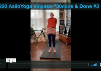 Vinyasa – 30 Minutes and Done #3