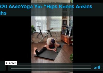 Yin – Hips, Kness, Ankles & Thighs