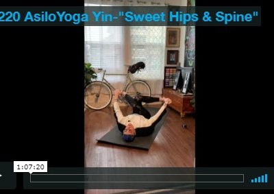 Yin – Sweet Hips & Spine