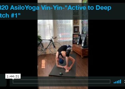 Vin-Yin Activate to Deep Stretch #1