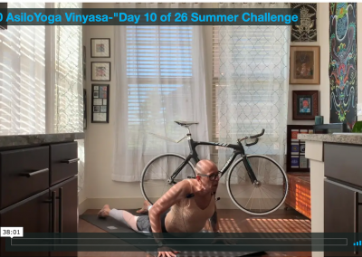 Vinyasa – Day 10 of 26 Summer Challenge