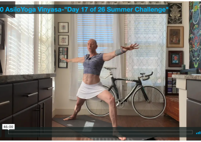 Vinyasa – Day 17 of 26 Summer Challenge