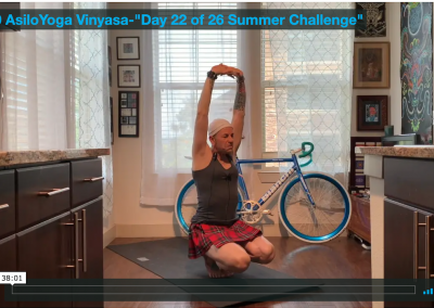 Vinyasa – Day 22 of 26 Summer Challenge