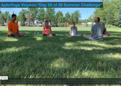 Vinyasa – Day 26 of 26 Summer Challenge