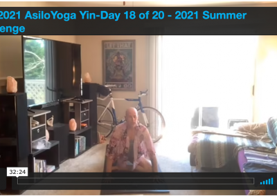 Yin –  Day 18 of 20 – 2021 Summer Challenge 06.18.2021